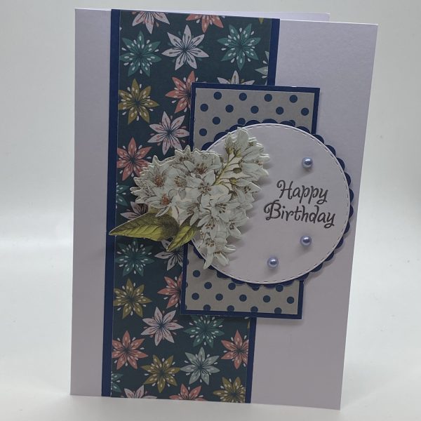 3D Floral Birthday Card