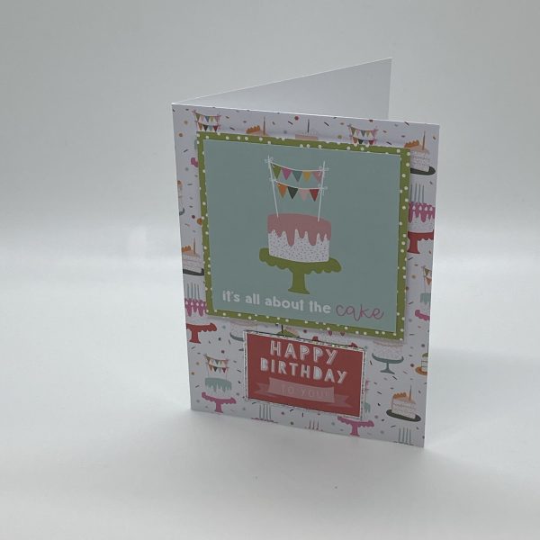 All About Cake Birthday Card