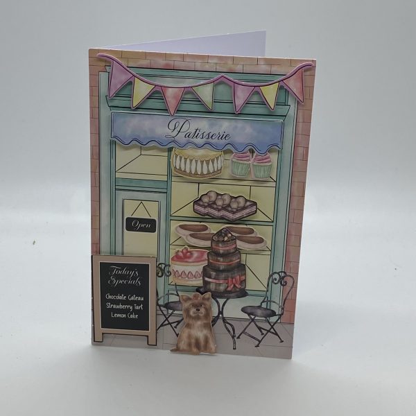 3D Patisserie Card