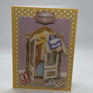 3D Girls Closet Card