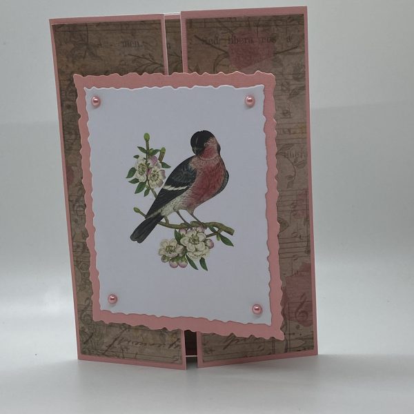 Center Open Bird Card