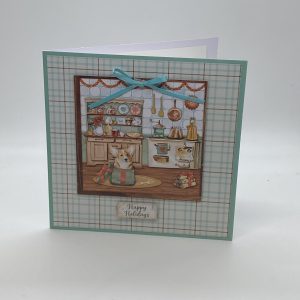 Dog In The Kitchen Card