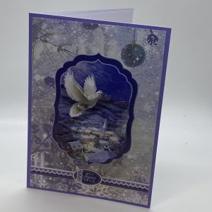 Dove Over City Card