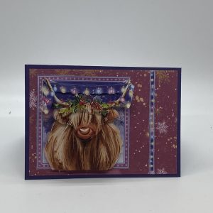 3D Yule Yak Card