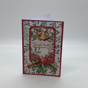 Bells And Holly Card