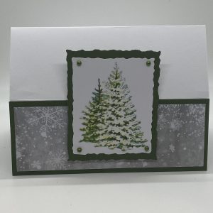 Christmas Tree Easel Card