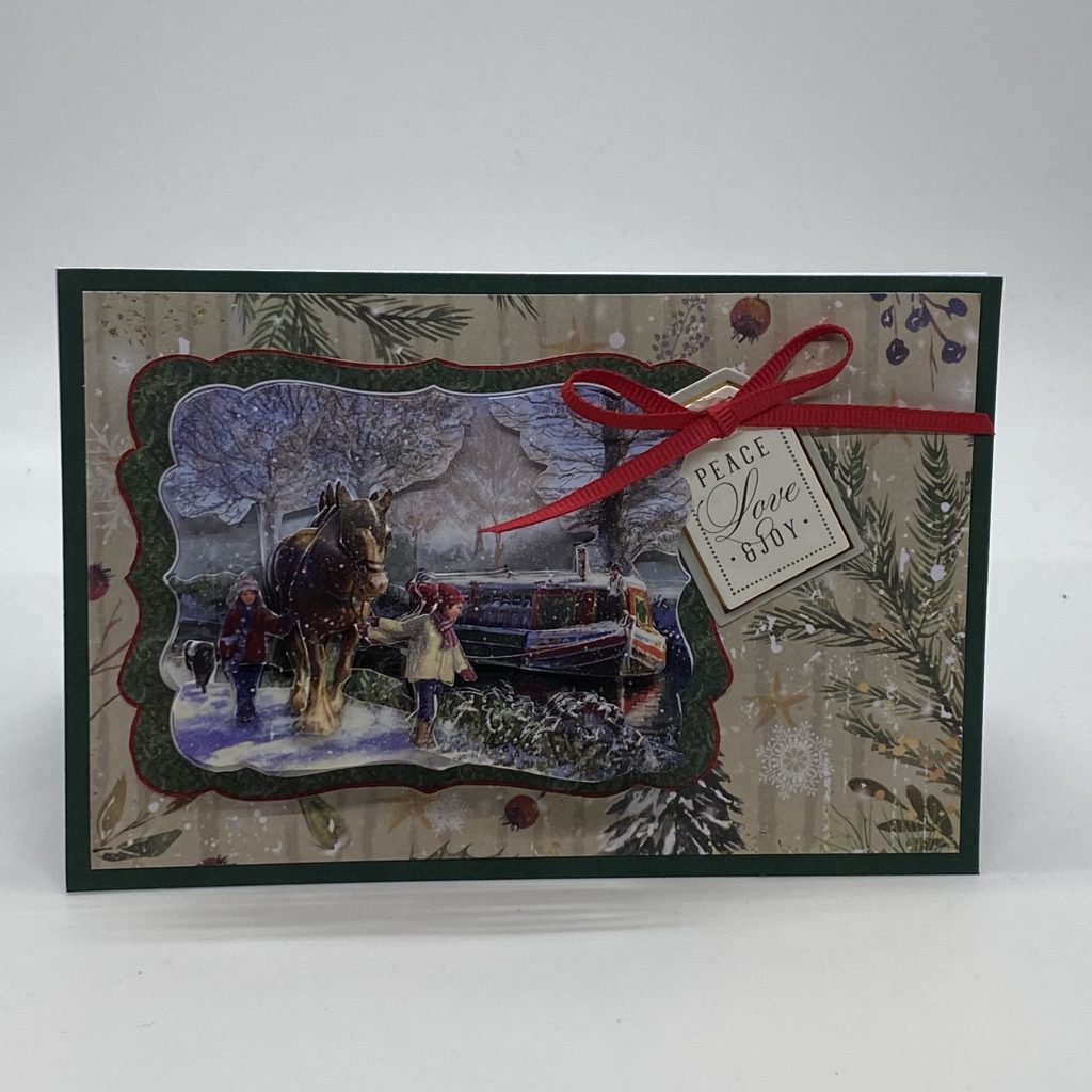 Down The Canal Christmas Card