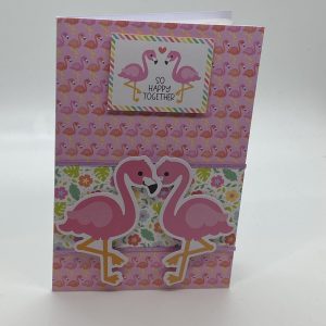 Flamingo Love Card