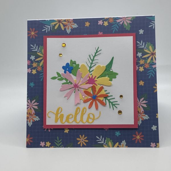 Floral Hello Card