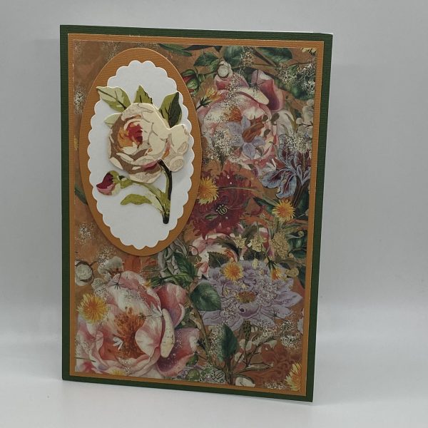 Framed Floral Friendship Card