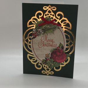 Framed Merry Christmas Card