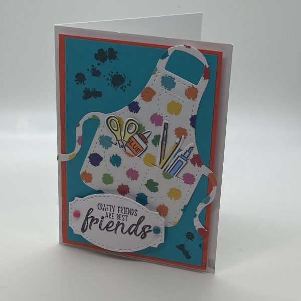 Crafty Friends Are Best Friends Card