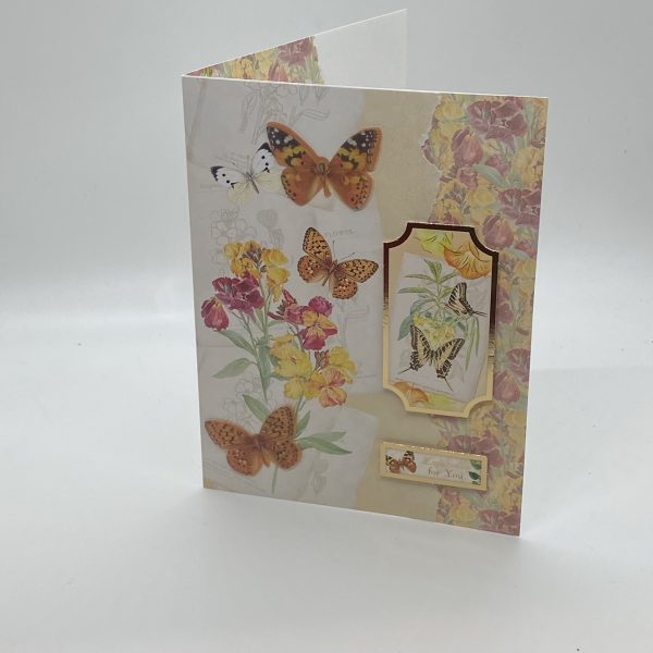 Butterflies Especially For You card