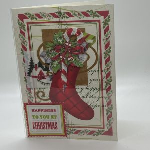 Happiness  To You At Christmas Card