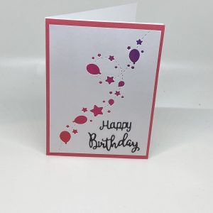 Happy Birthday Cutout Card