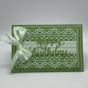 Happy Birthday Ribbon Card