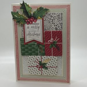 Have Yourself A Merry Little Christmas Raised Card