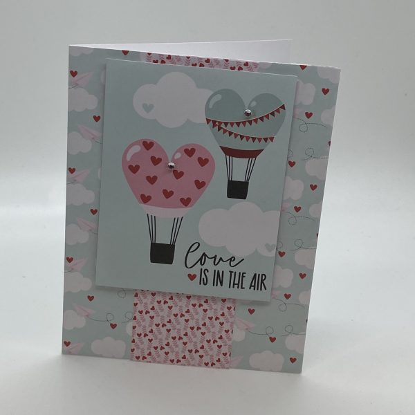 Heart Air Balloons Card