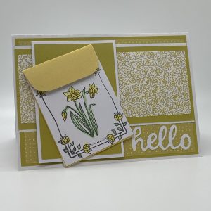 Hello Envelope Card