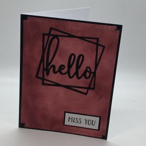 Hello Miss You Card