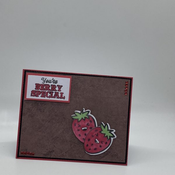 Humorous Berry Thank You Card