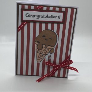 Humorous Congratulations Ice Cream Card