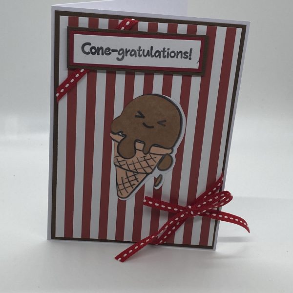 Humorous Congratulations Ice Cream Card