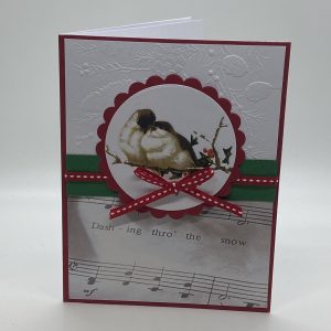 Dashing Thro The Snow Card