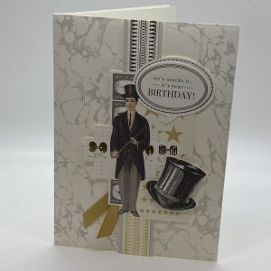 Let's Overdo It Birthday Humor Card