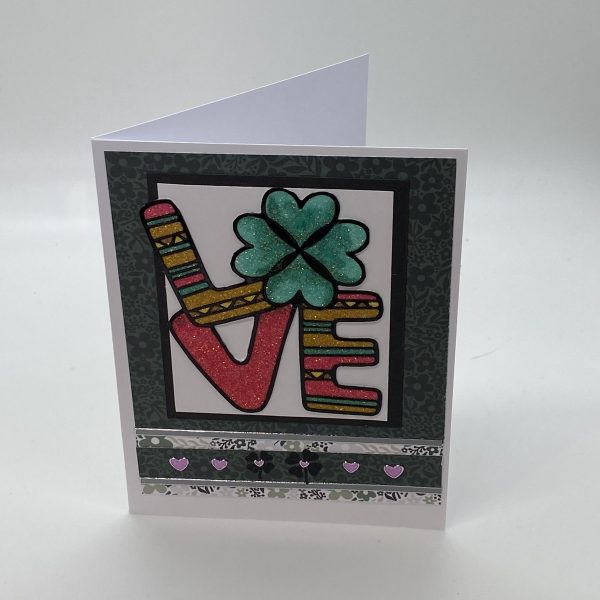 Love Glitter Card