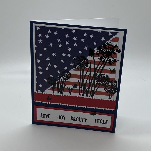 Love Joy Beauty Peace Card