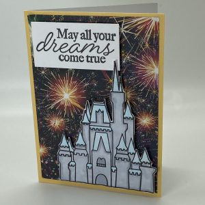 May All Your Dreams Come True Castle Card