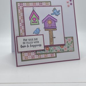 May Your Day Be Filled With Love Hand Colored Card