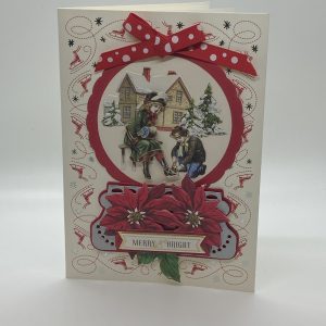 Merry And Bright Snow Globe Card