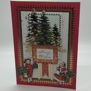 Merry Christmas With Children Card