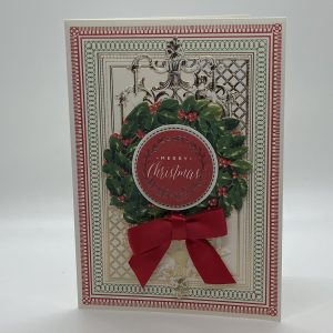 Merry Christmas Wreath Card