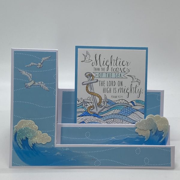 Mightier Than The Waves Special Fold Inspiration Card