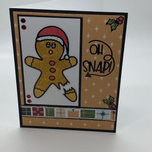 Oh Snap! Glitter Card