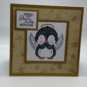 Penguin Angel Card