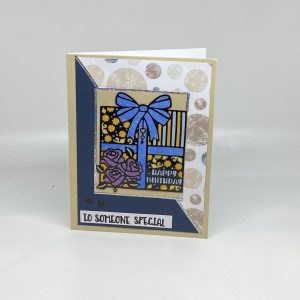 Present Glitter Birthday Card