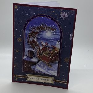 Santa's Sleigh Card