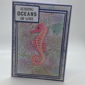 Seahorse Sympathy Card