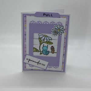 So Proud Of You Hand Colored Scene Changer Card