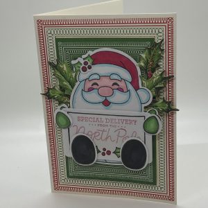 Special Delivery From The North Pole Gift Card Holder Card