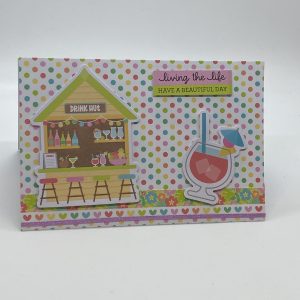 Summer Drinks Beach Birthday Card