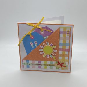 Summer Pocket With Tags Card