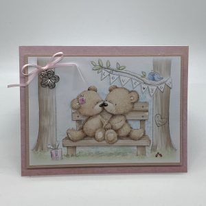 Teddy Bear Love You Card