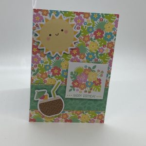 Tropical Happy Birthday Card