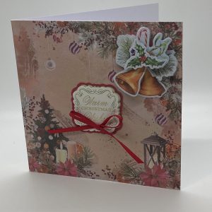 Warm Christmas Wishes Bells Card