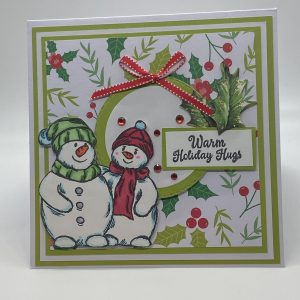 Warm Holiday Hugs Card